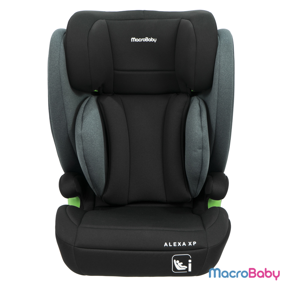 Butaca booster niños Isofix Alexa XP Gris Macrobaby