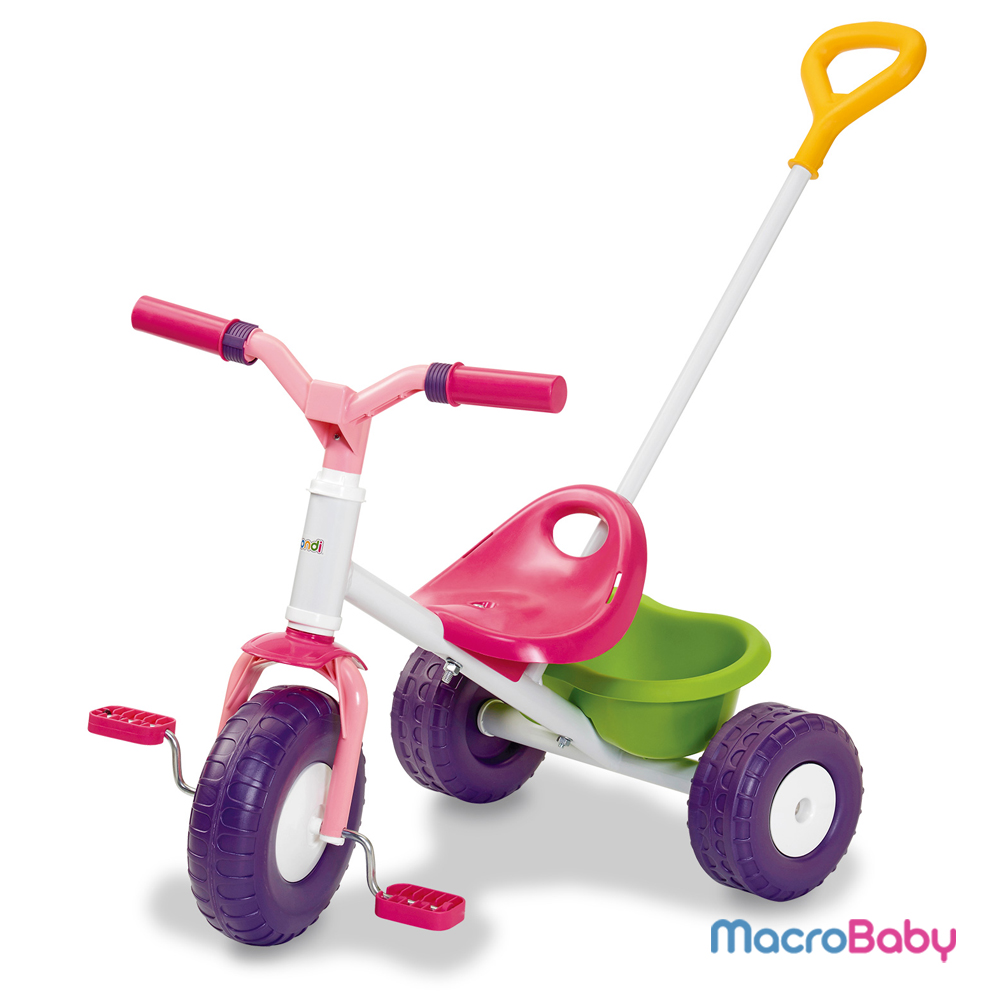 Triciclo infantil con manija de empuje Rondi LITTLE TRIKE Rosa