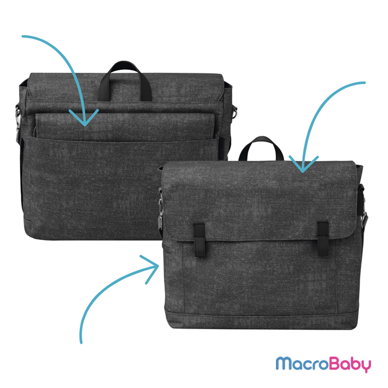 Bolso cambiador MODERN BAG Nomad Black MAXI COSI