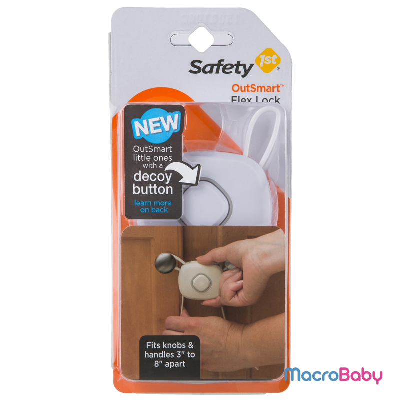 Candado Flexible para puertas Outsmart Flex Lock One Pack Safety 1st