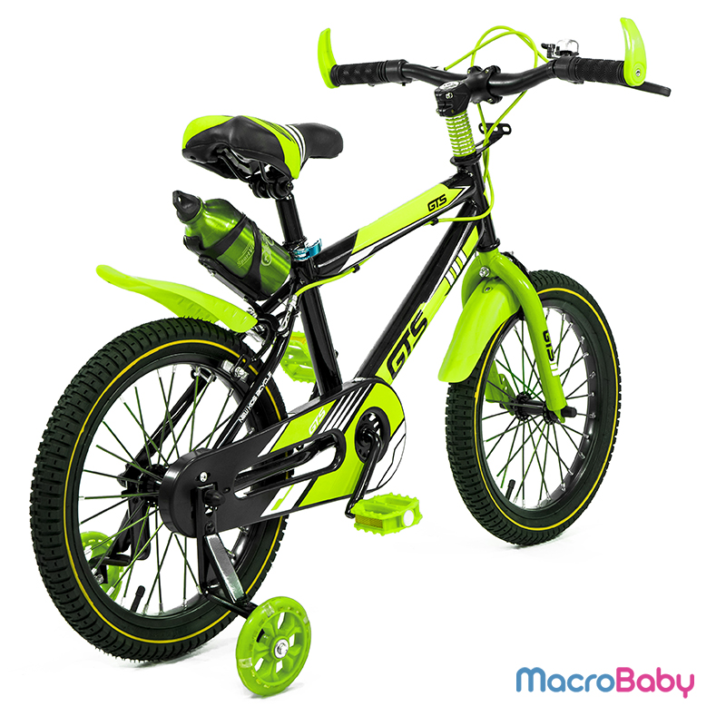 Bicicleta Gts RODADO 16 MOUNTAIN BIKE Verde
