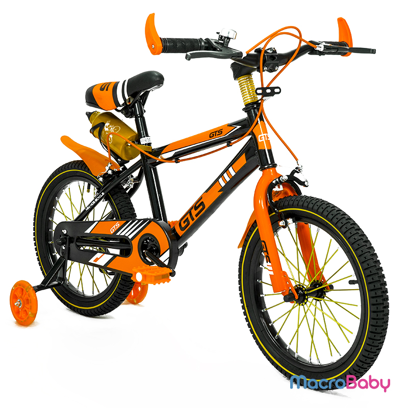 Bicicleta Gts RODADO 16 MOUNTAIN BIKE Naranja