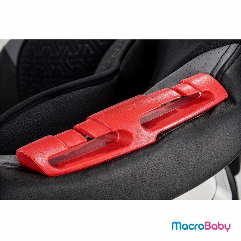 Butaca de seguridad con sistema Isofix Spider De 9 a 25 kg. negra GTS - MacroBaby