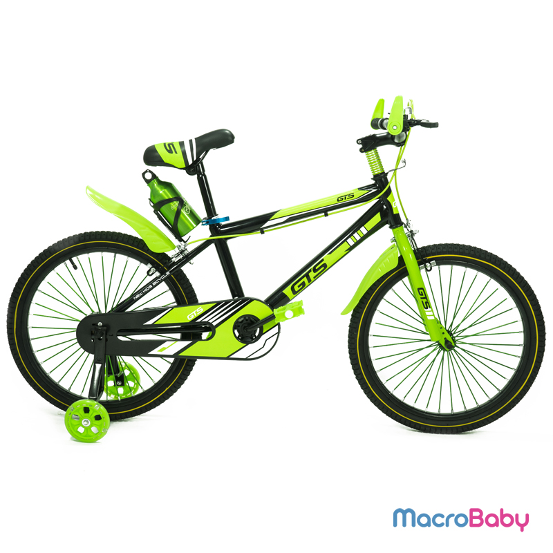 Bicicleta Gts RODADO 20 MOUNTAIN BIKE Verde