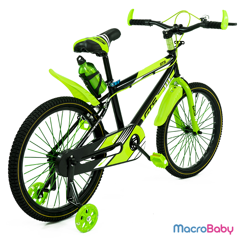 Bicicleta Gts RODADO 20 MOUNTAIN BIKE Verde
