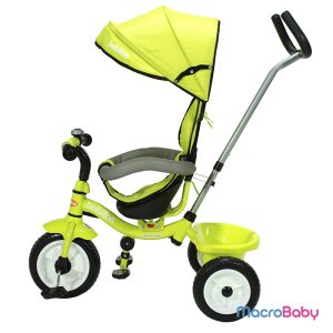 Triciclo gigante de lujo verde Bebitos