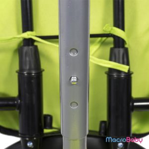 Triciclo gigante de lujo verde Bebitos