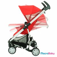 Cochecito ZAPP XTRA 2 / 4 RUEDAS rojo Quinny - MacroBaby